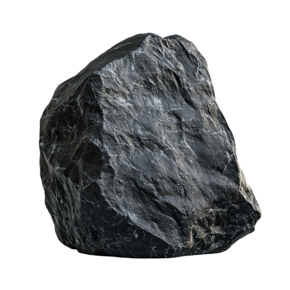 Rock on Transparent Background. png