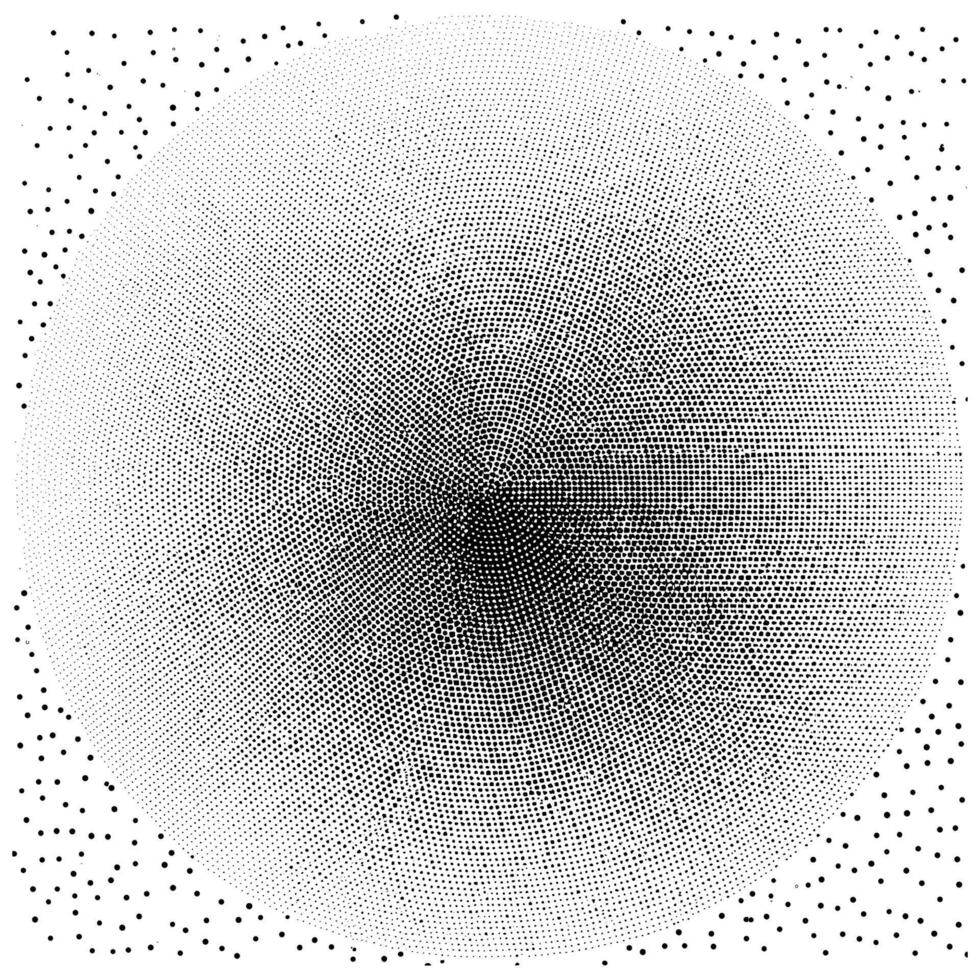 Grunge Halftone Pattern Illustration vector