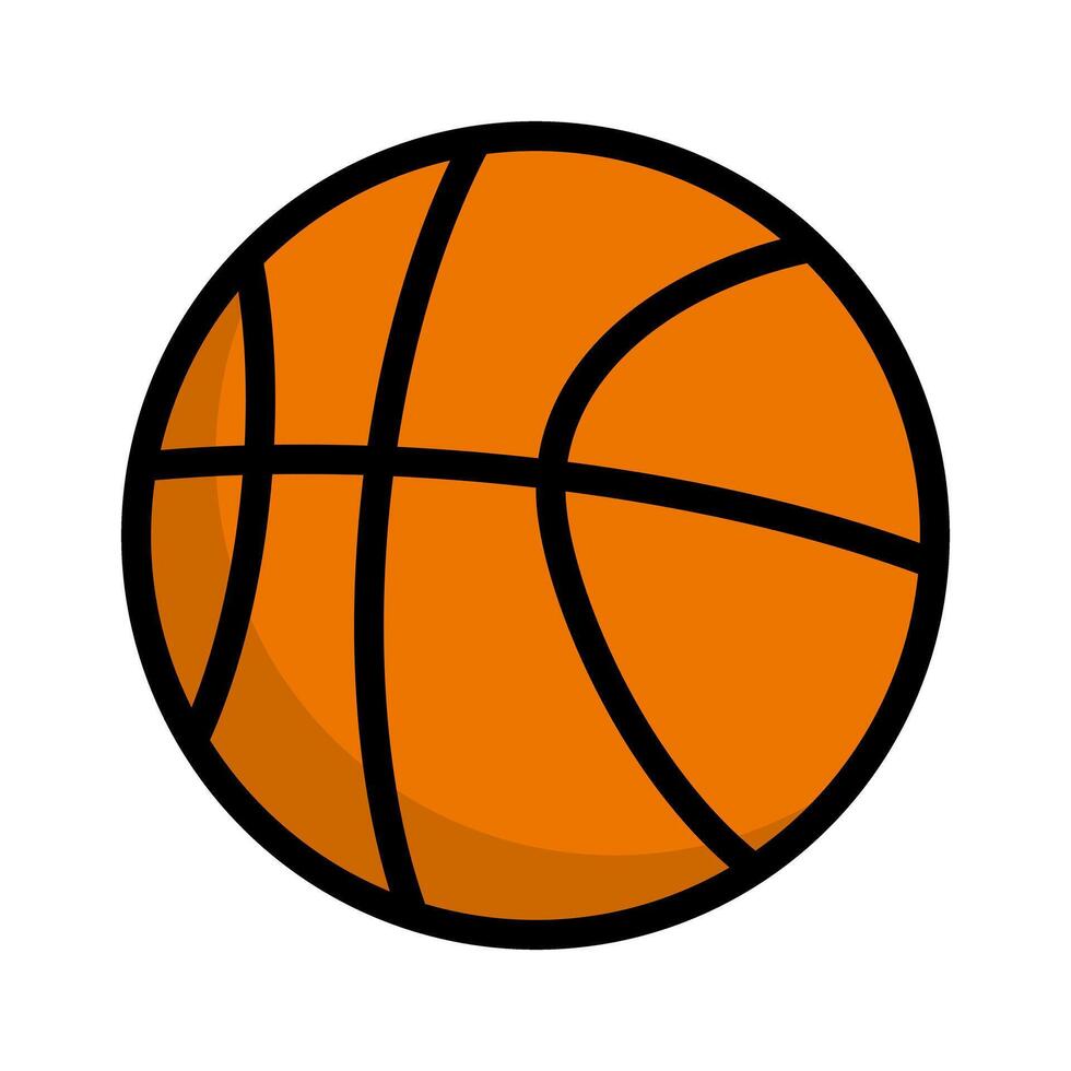 Basketball ball. Basketball club. vector