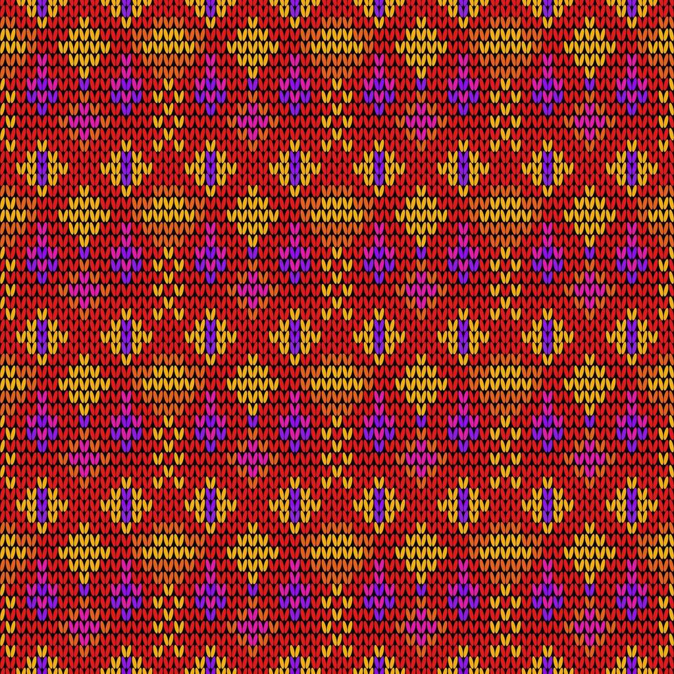 Knitting patterns for sweaters, socks, hat's vector