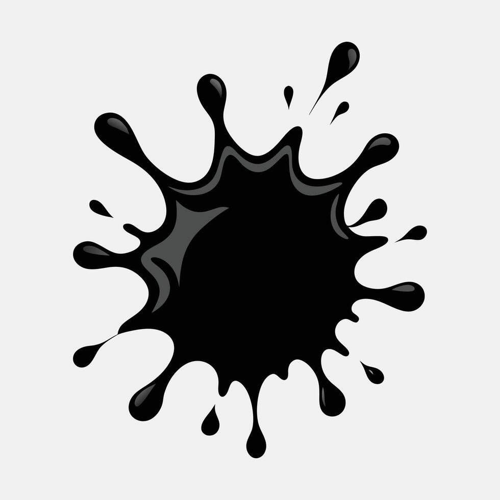 silhouette Splash design vector