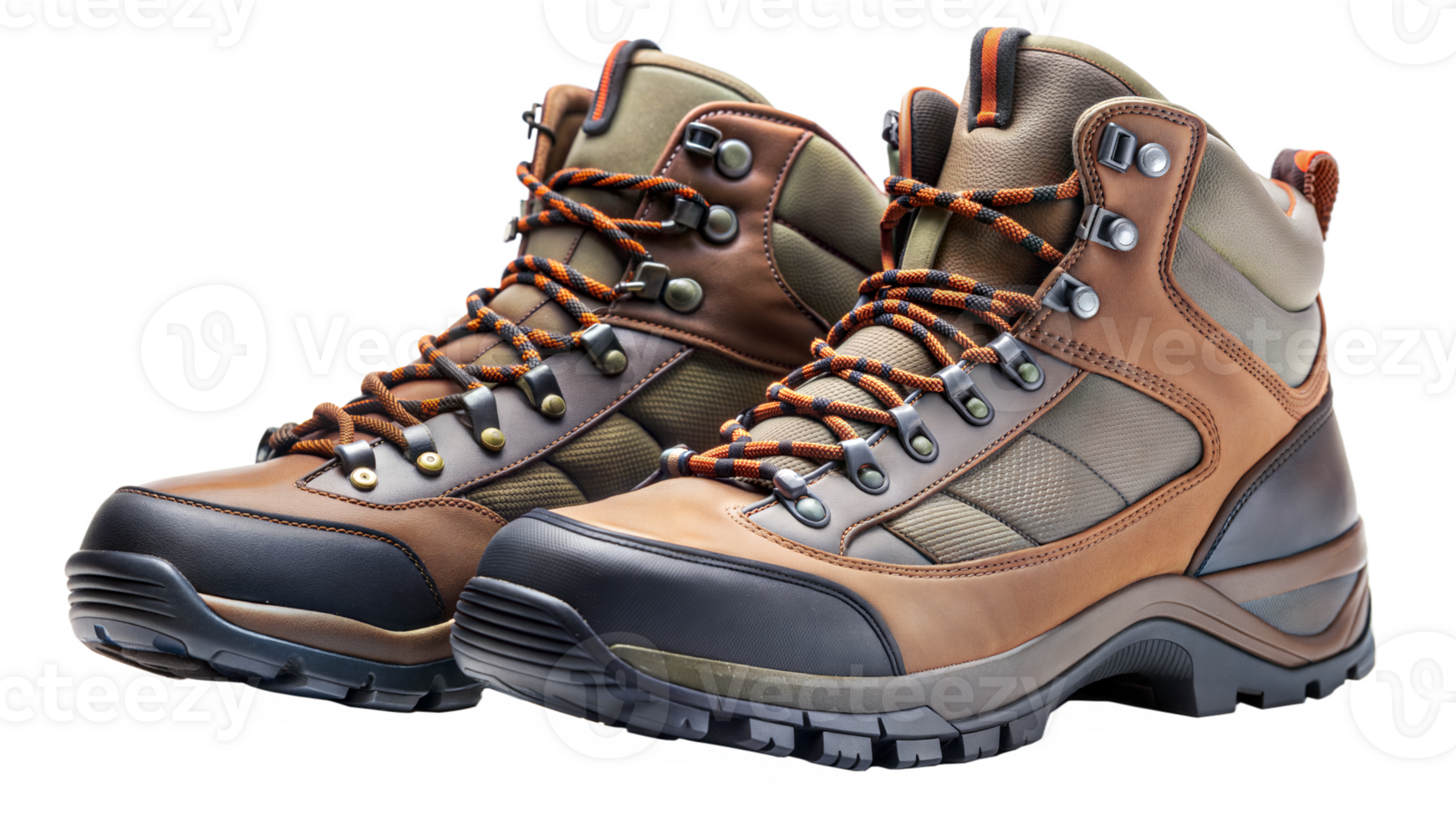 Hiking boots isolated on transparent background png