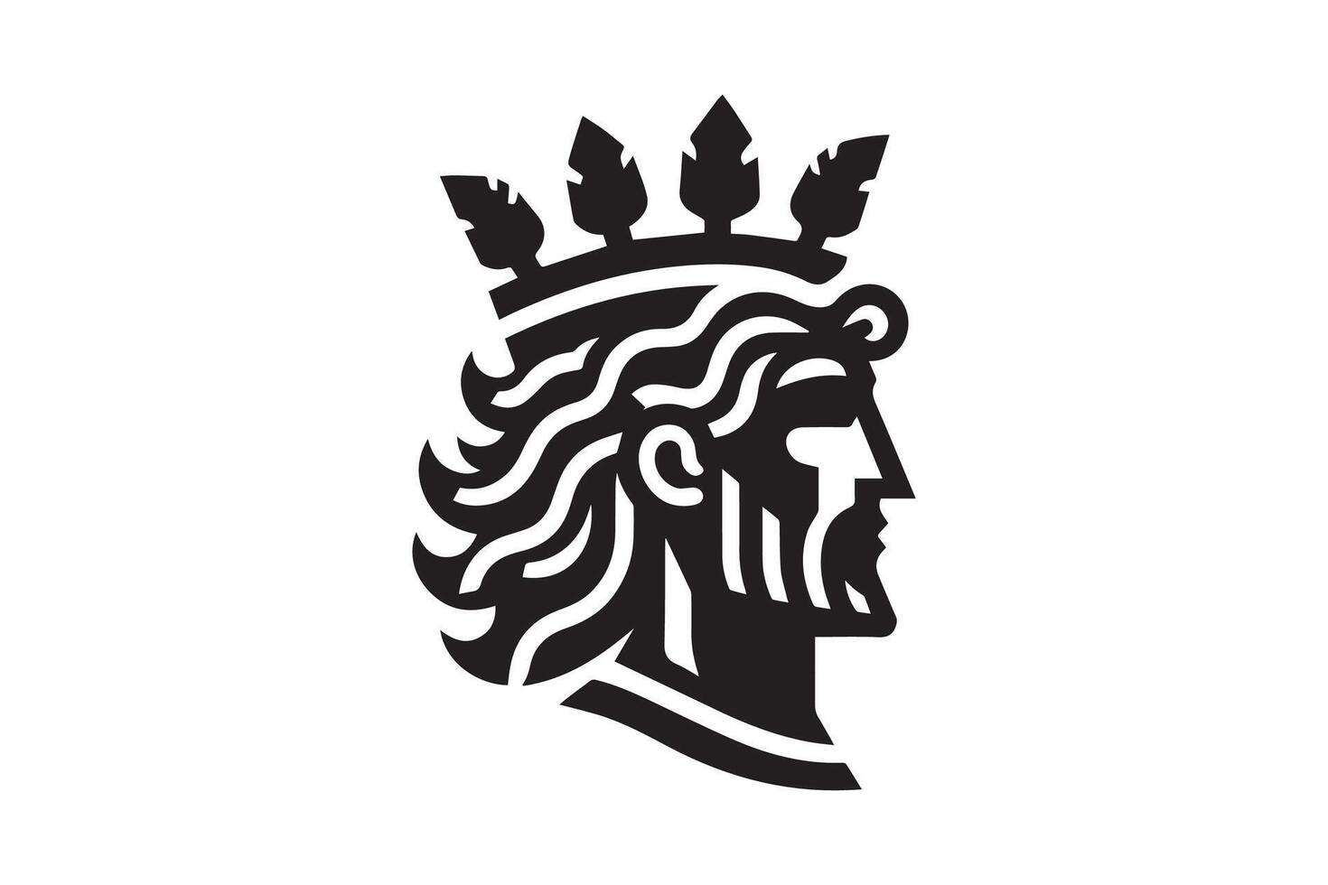 The logo for the royal navy vector
