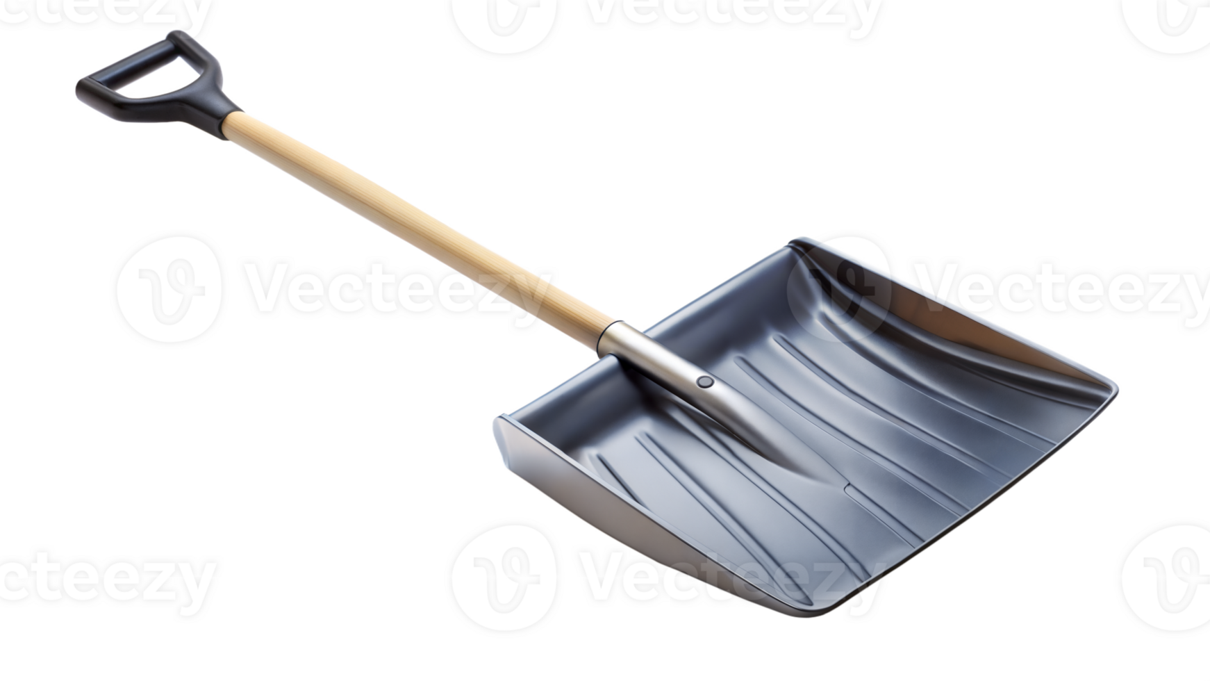 Snow shovel isolated on transparent background png
