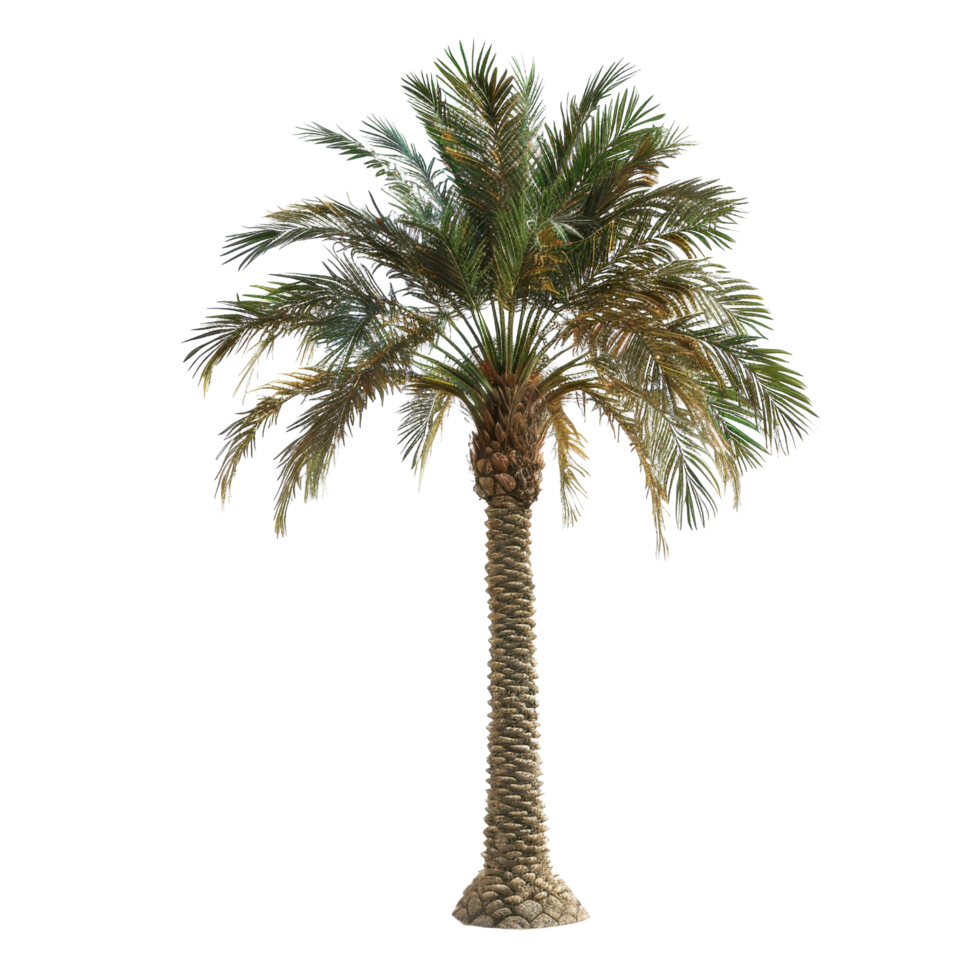 Palm Tree on Black Background png