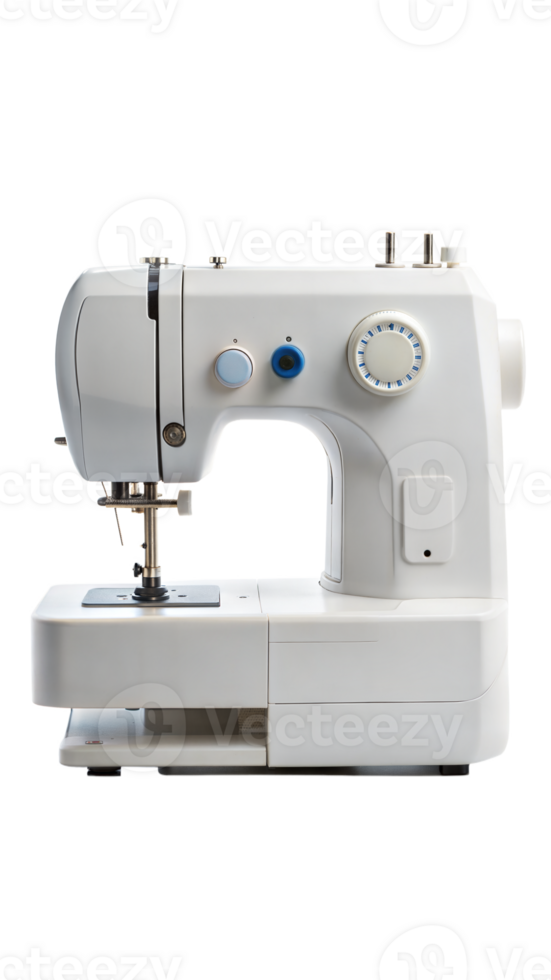 Sewing machine isolated on transparent background png