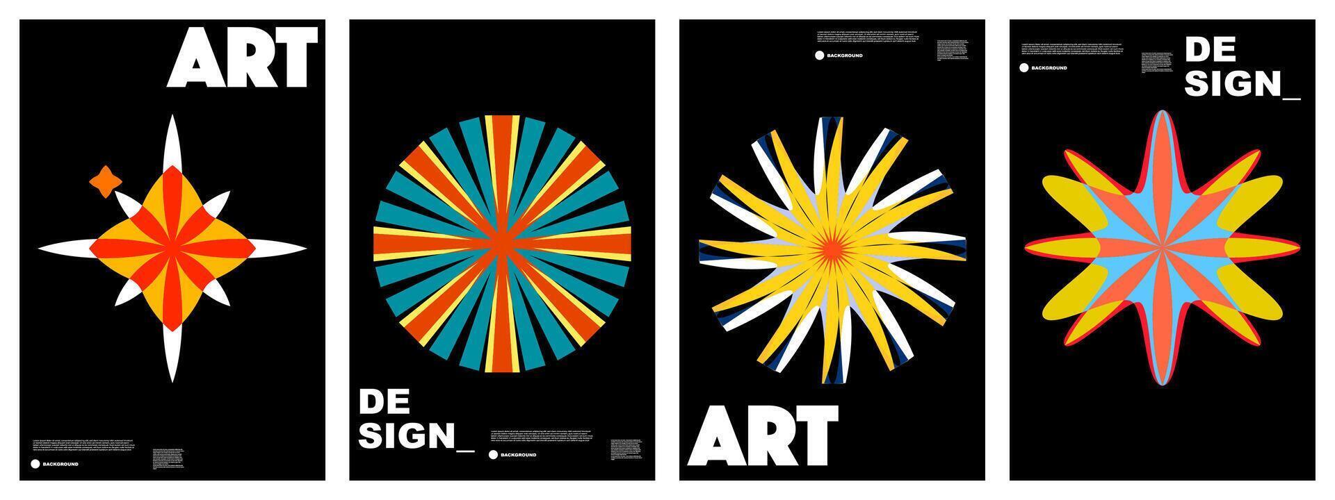 abstract colorful background for design, background, banner, poster, etc vector
