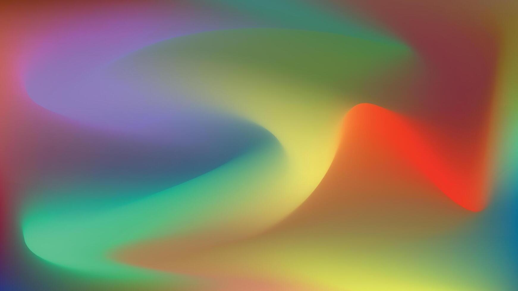 colorful gradient abstract background with wave pattern. vector