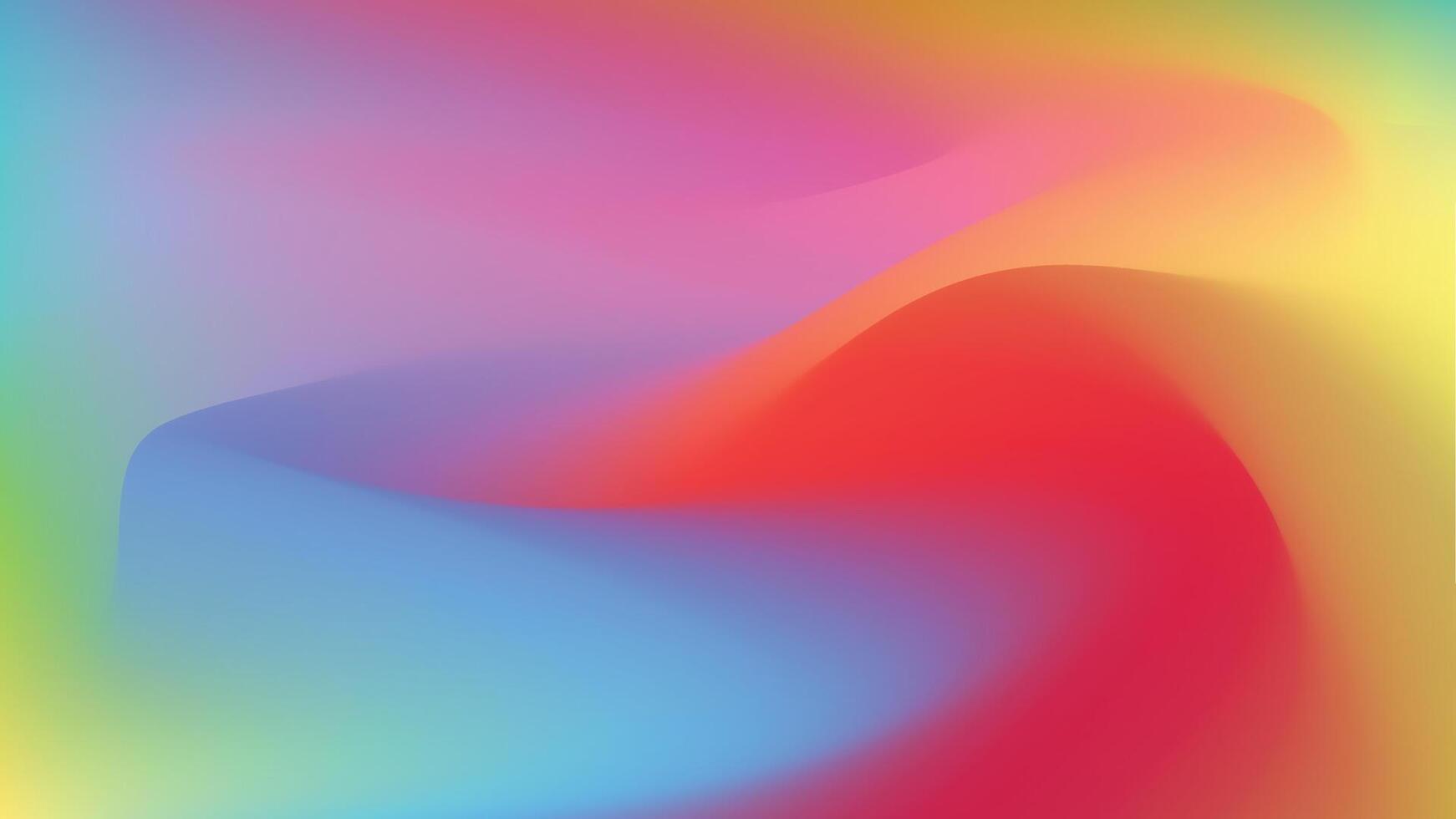colorful gradient abstract background with wave pattern. vector