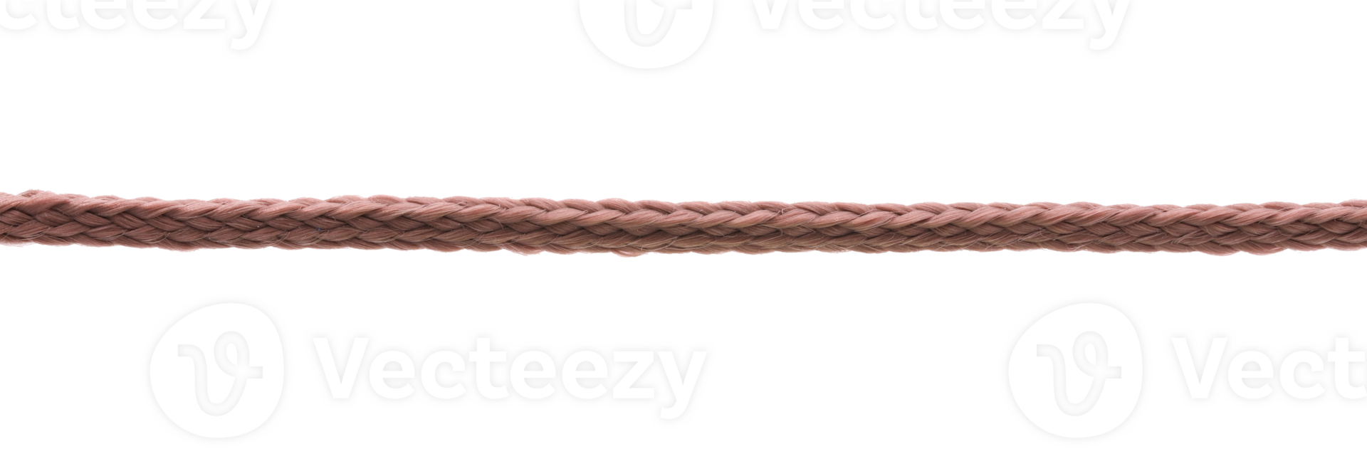 Brown rope isolated on transparent background png
