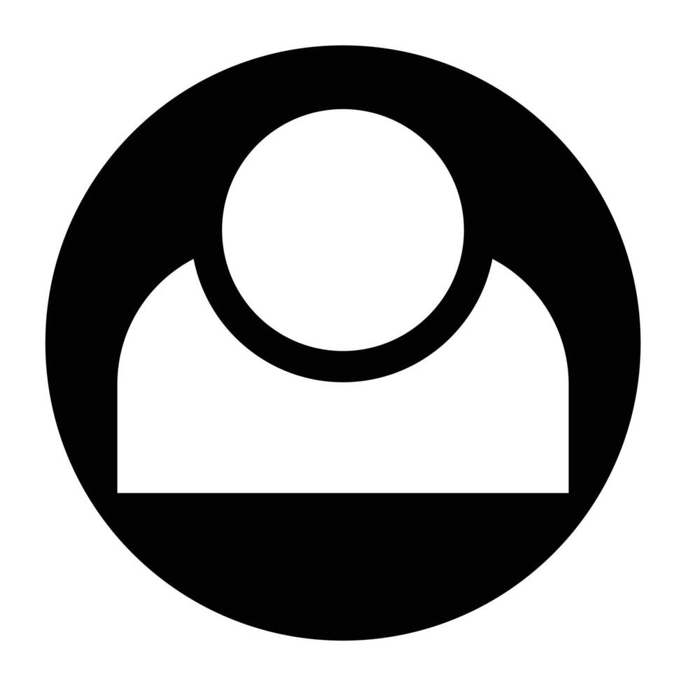 user human icon vector