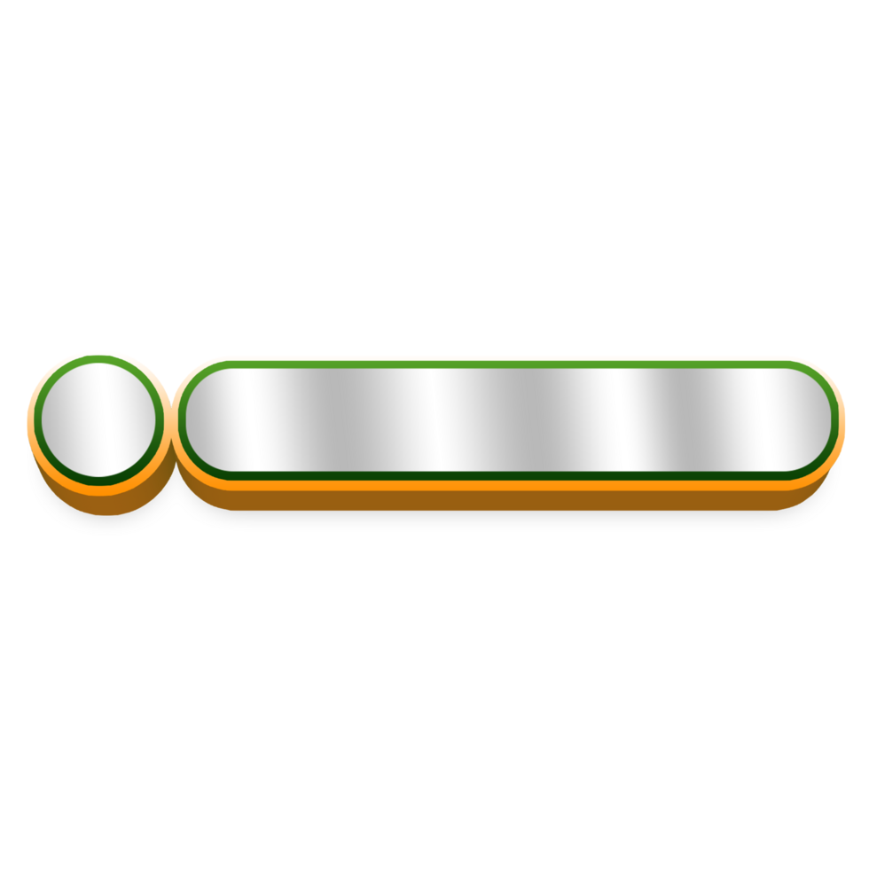 Grey Lower third label banner png