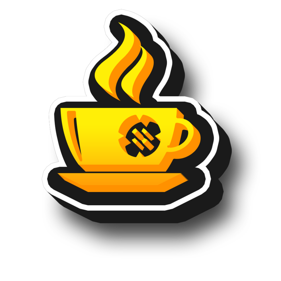 Yellow 3D Cup of tea coffee png
