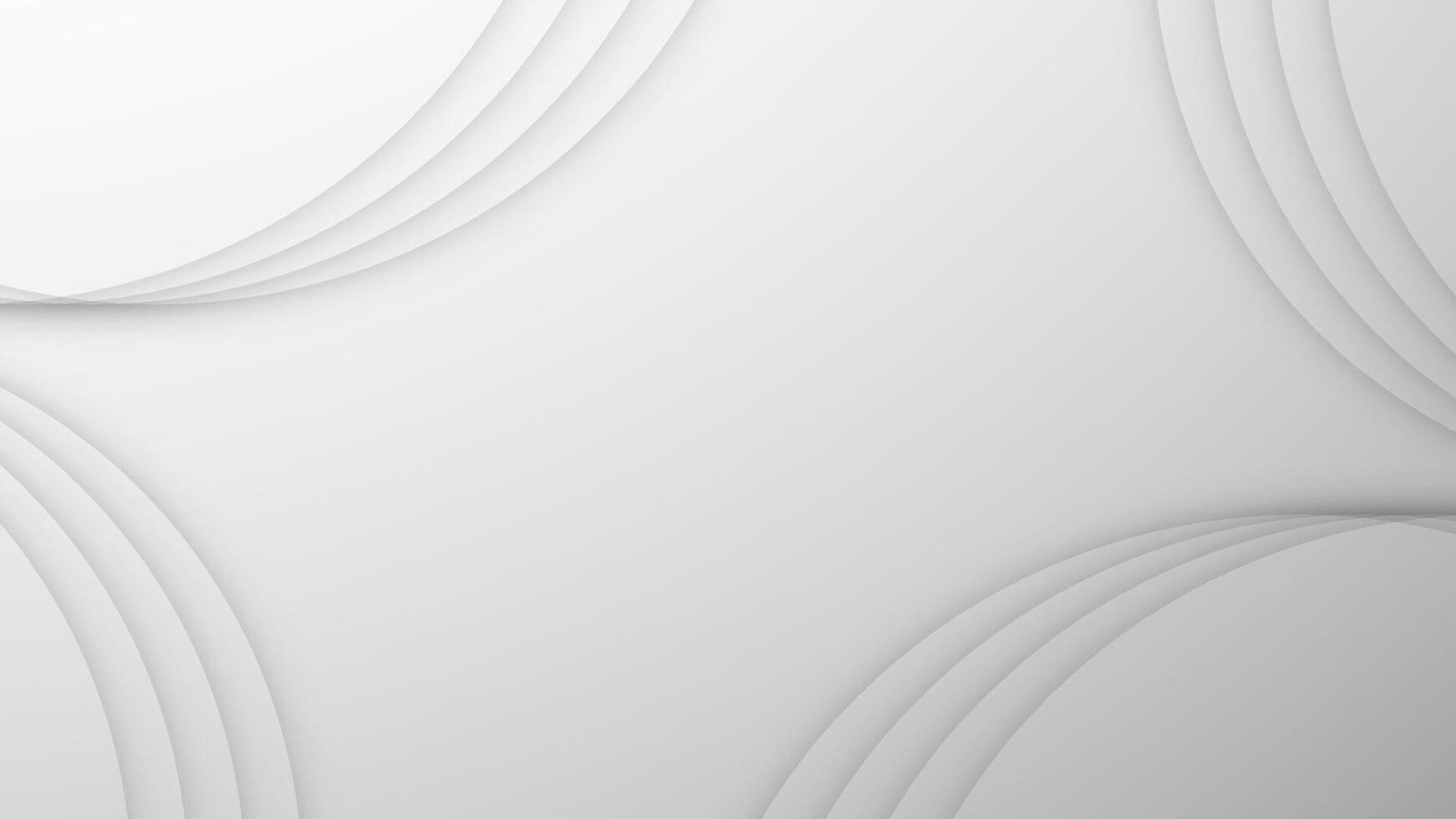 Line curve shadow on black and white background. vector