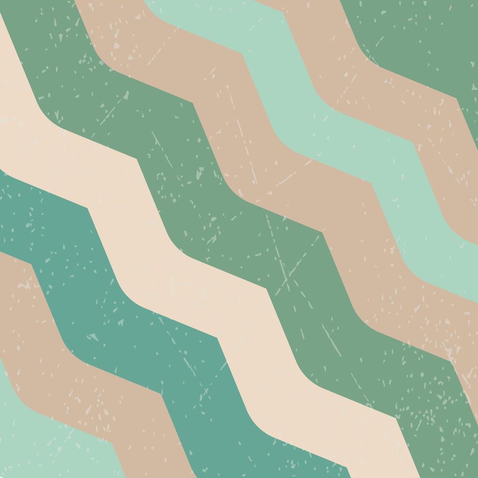 Zigzag Retro Background, 90s Vintage Background. vector