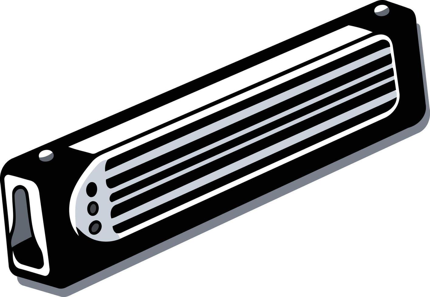 A sleek and modern illustration of a car air vent, perfect for automotive design, car maintenance guides, and illustrations vector