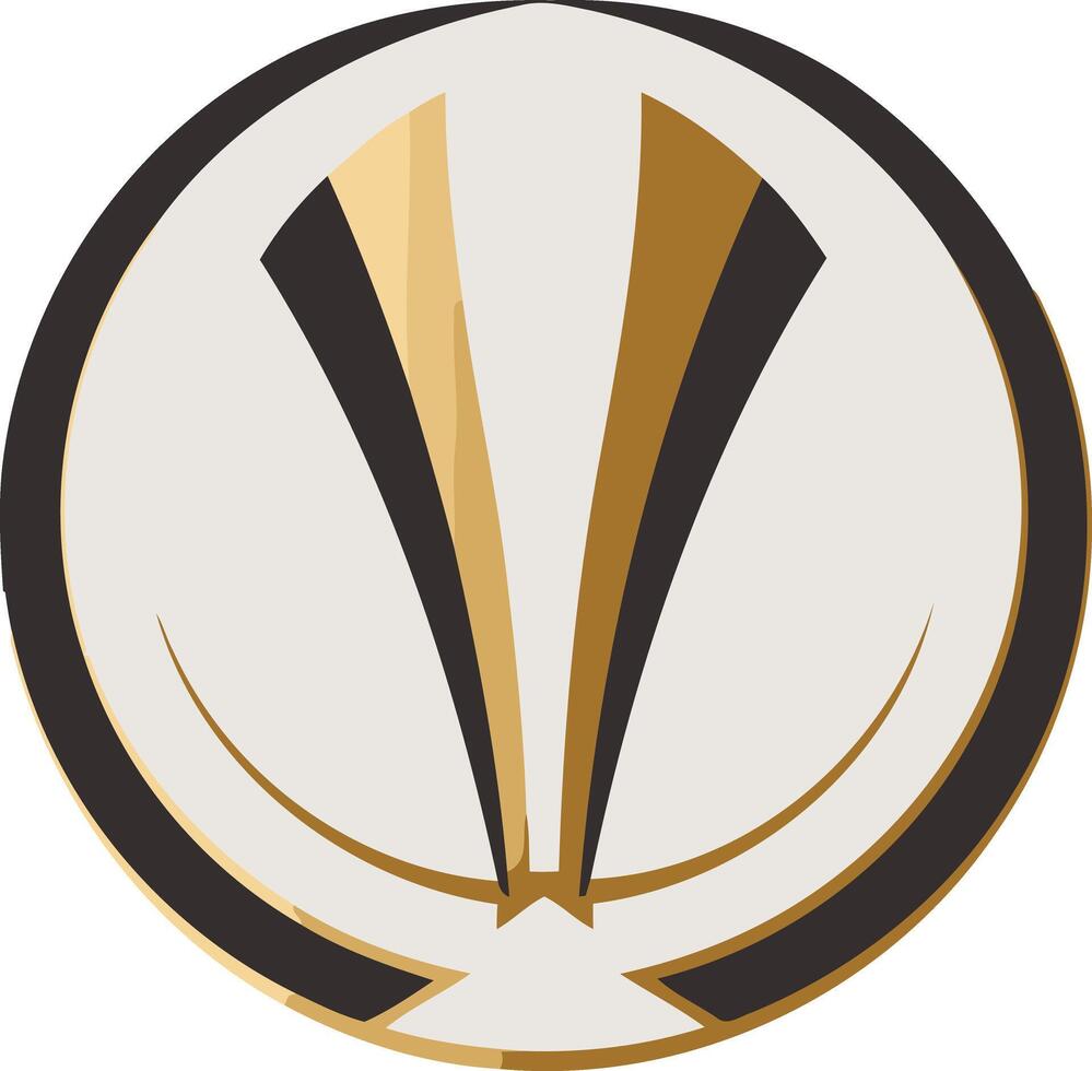 The V-Shaped Logo of the NBA All-Star Game vector