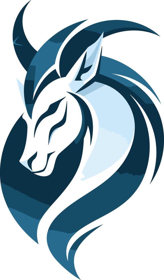 Abstract Illustration of a Horse vector