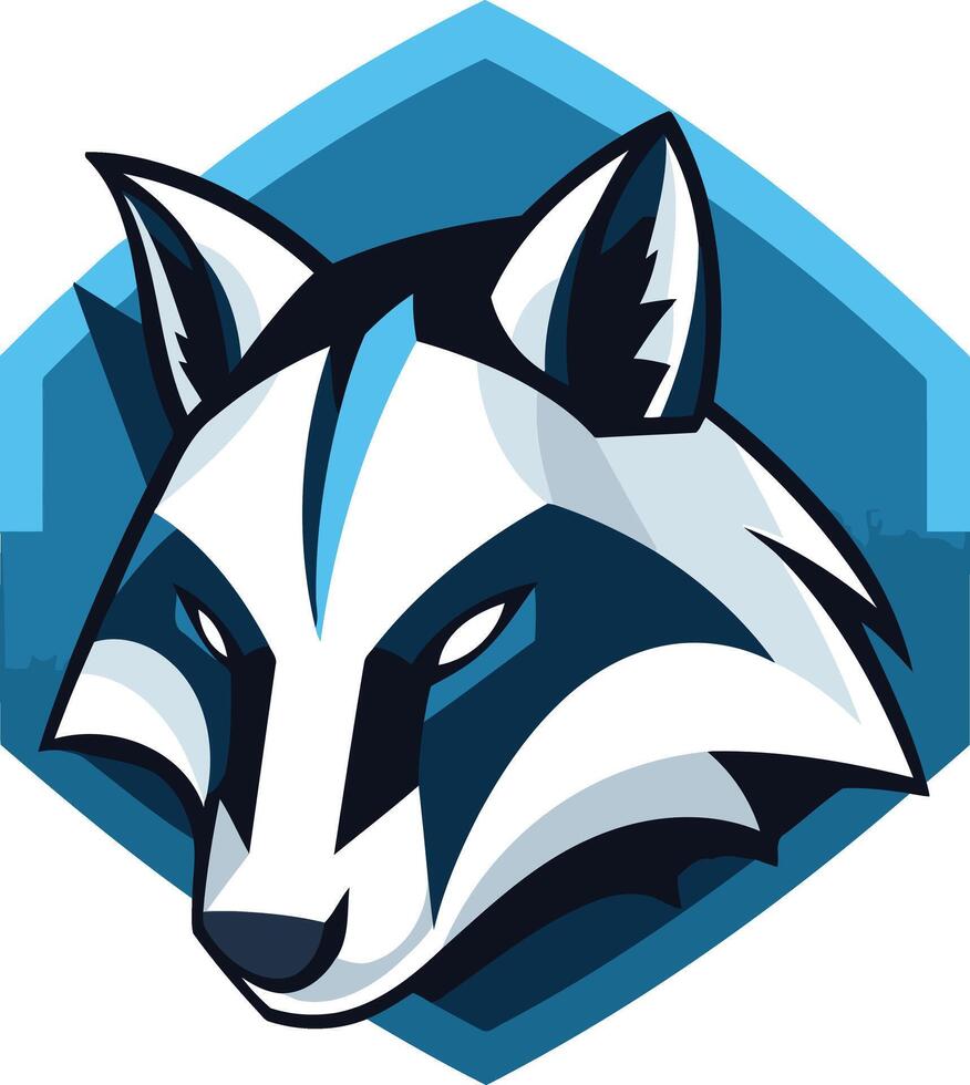 Raccoon Mascot Design vector