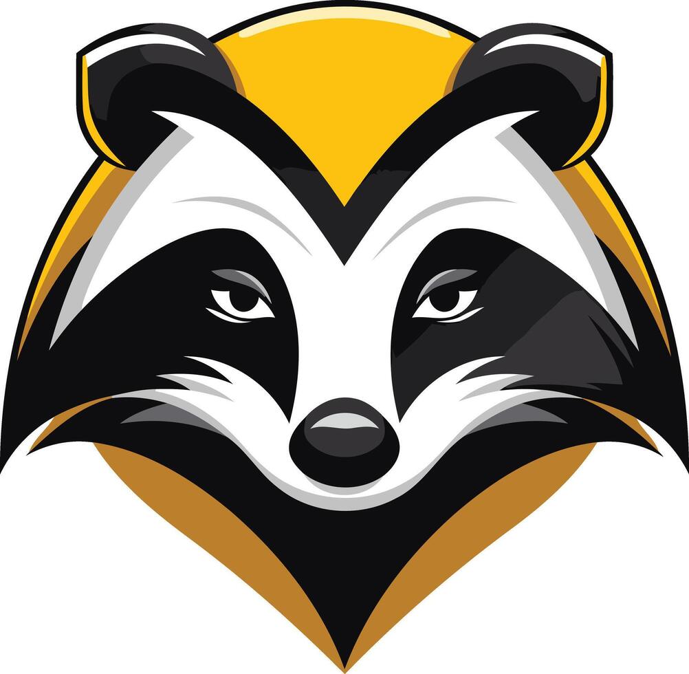Raccoon Mascot Illustration vector