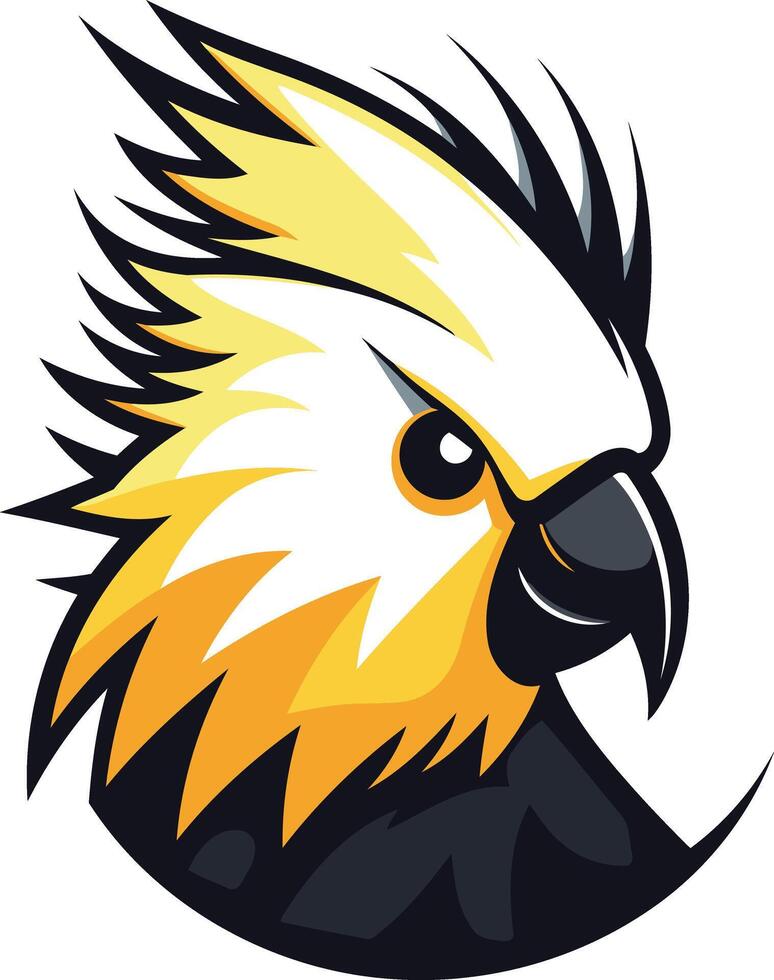 Cockatoo Mascot Illustration vector