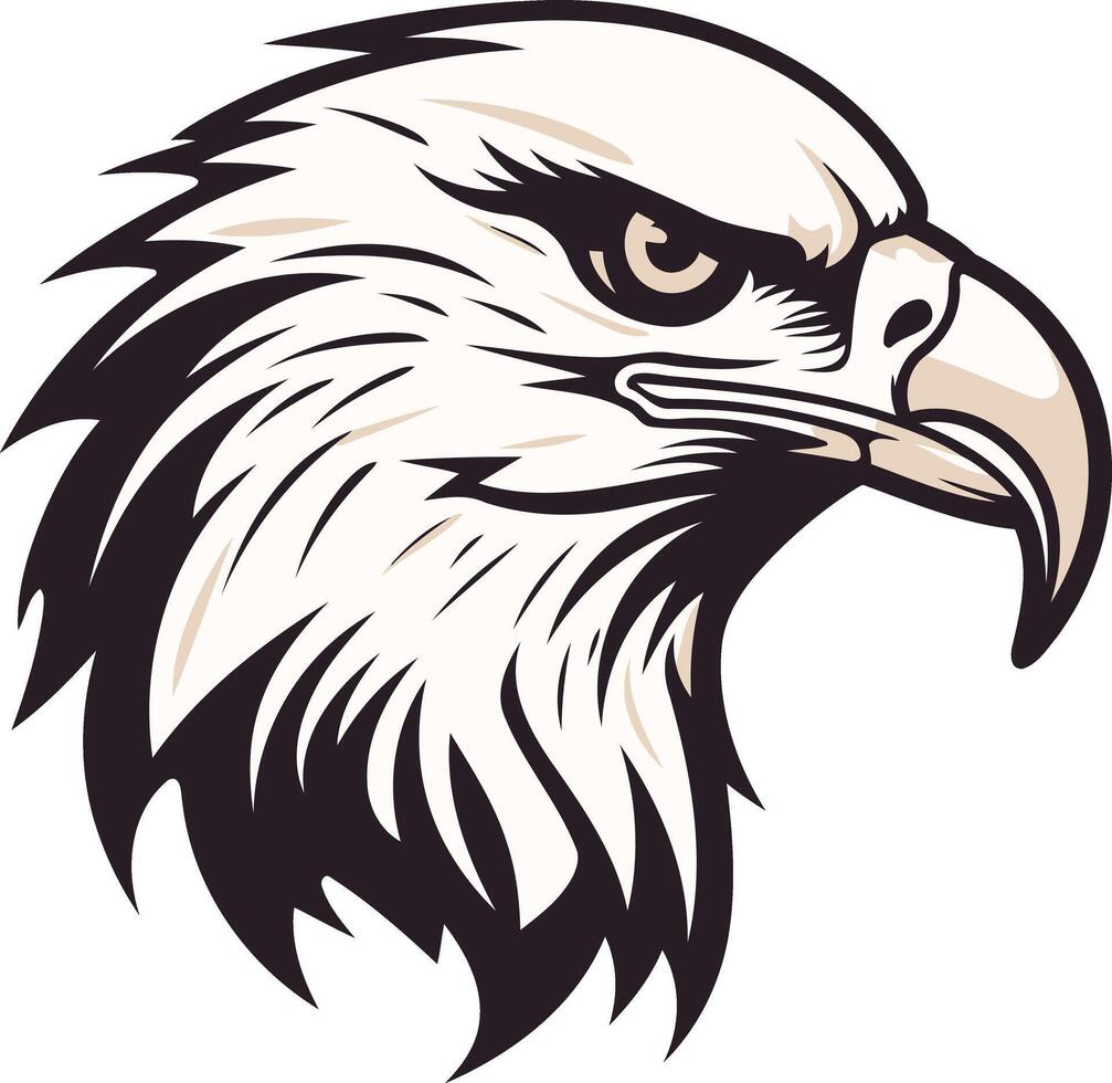 Eagle Head Illustration vector