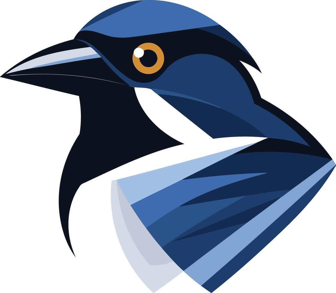 Stylized Bird Illustration vector
