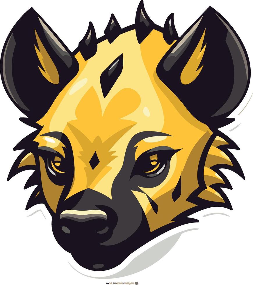 Hyena Mascot Illustration vector