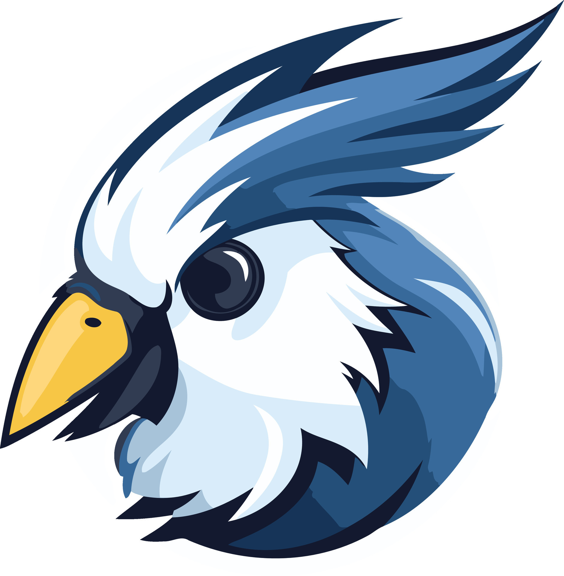 Blue Jay Mascot Illustration 49258291 Vector Art at Vecteezy