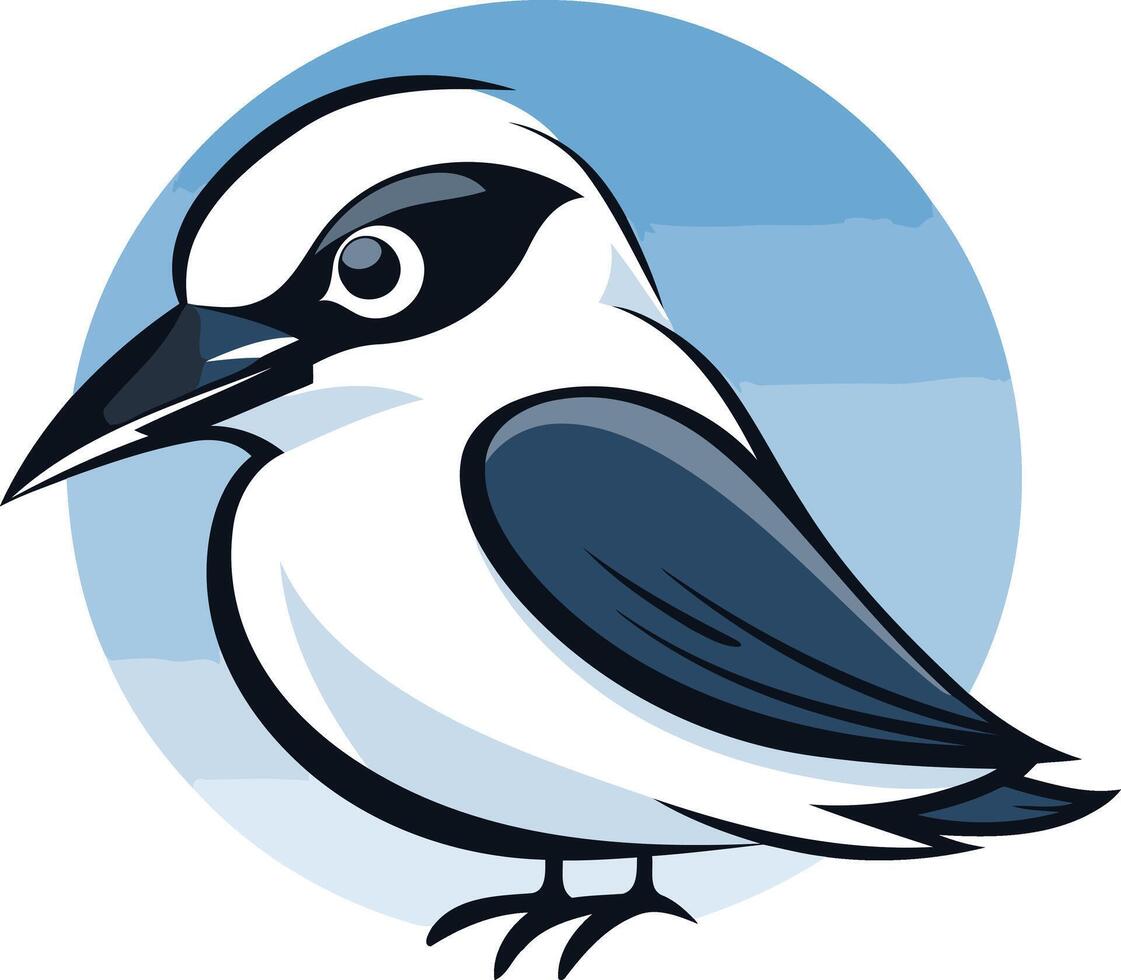 Illustration of a Cute Little Bird vector