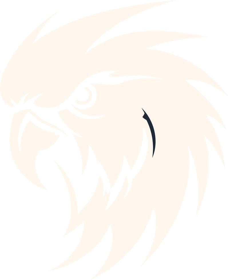 Abstract Eagle Head Illustration vector