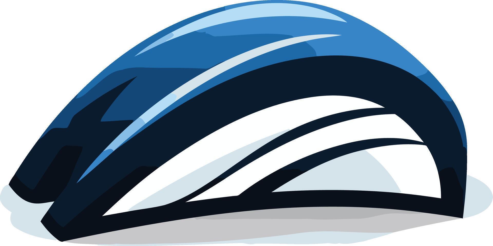 Blue and White Abstract Design vector