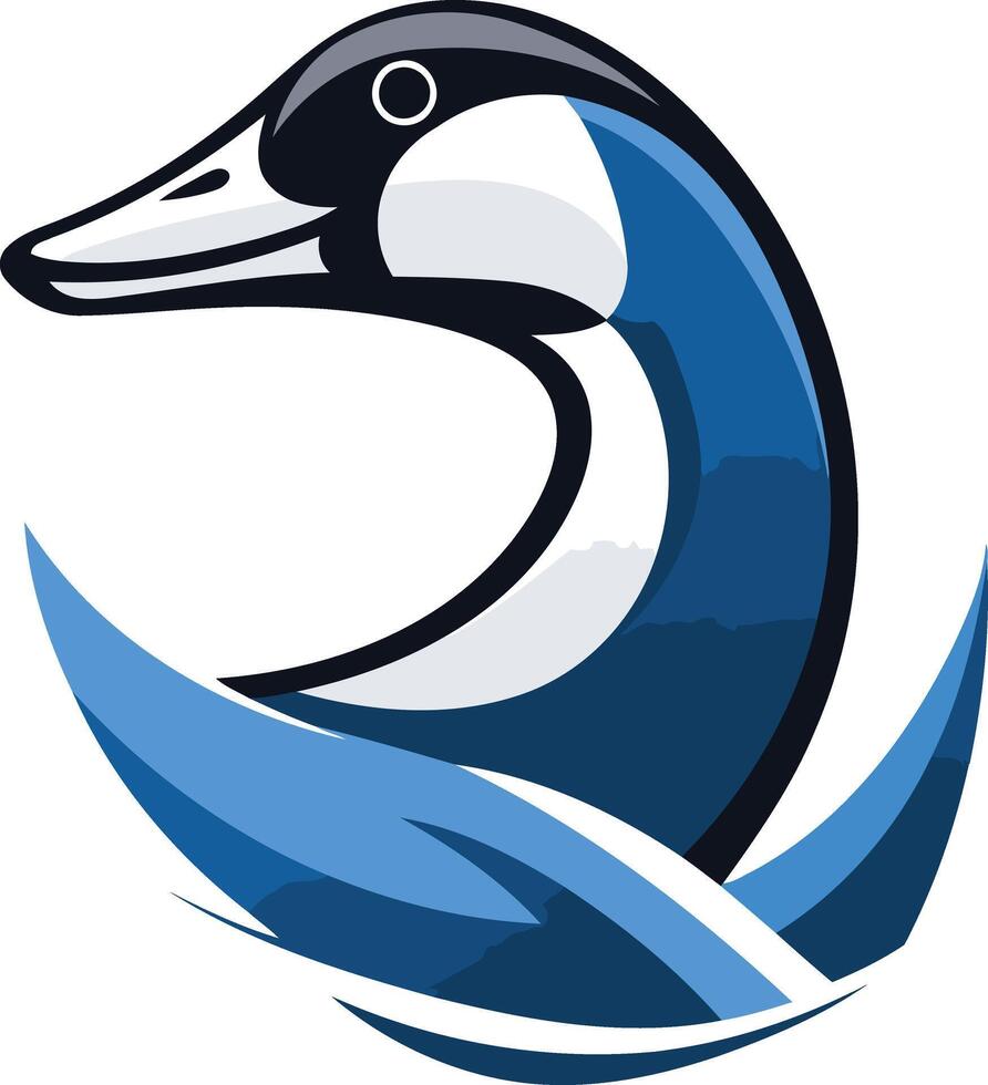 Goose Head Logo Design vector