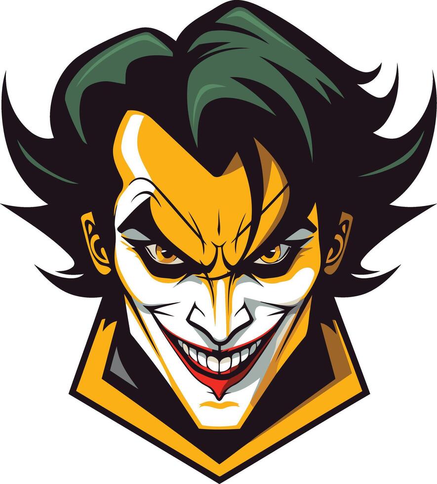 Joker's Twisted Grin vector