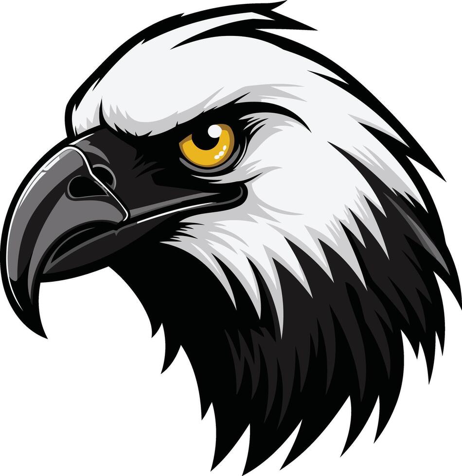 Eagle Head Mascot Design vector