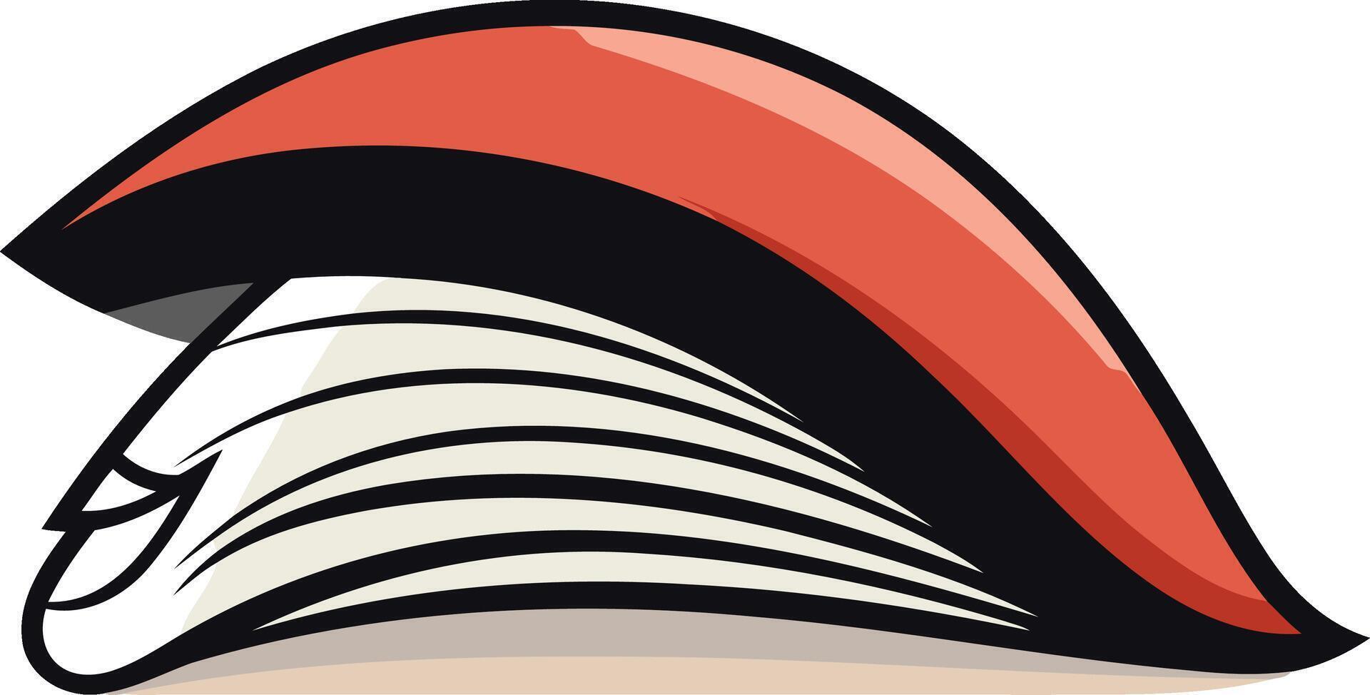 Cartoon Illustration of an Open Book vector