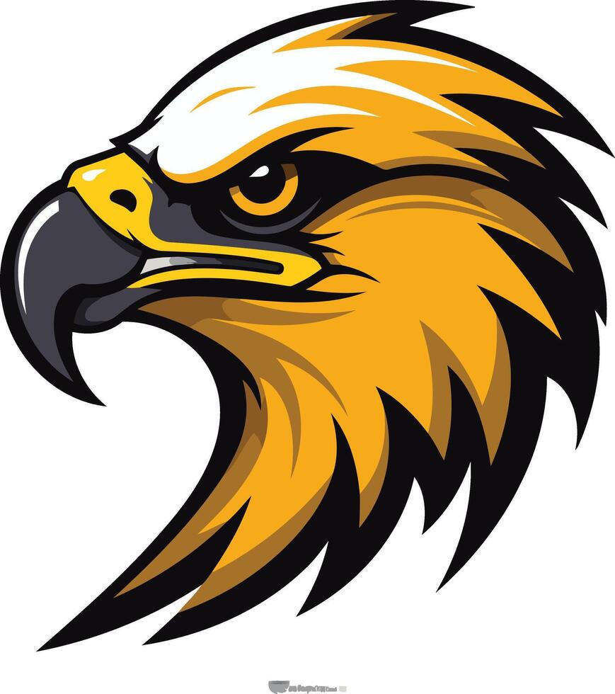 Eagle Head Mascot Design vector
