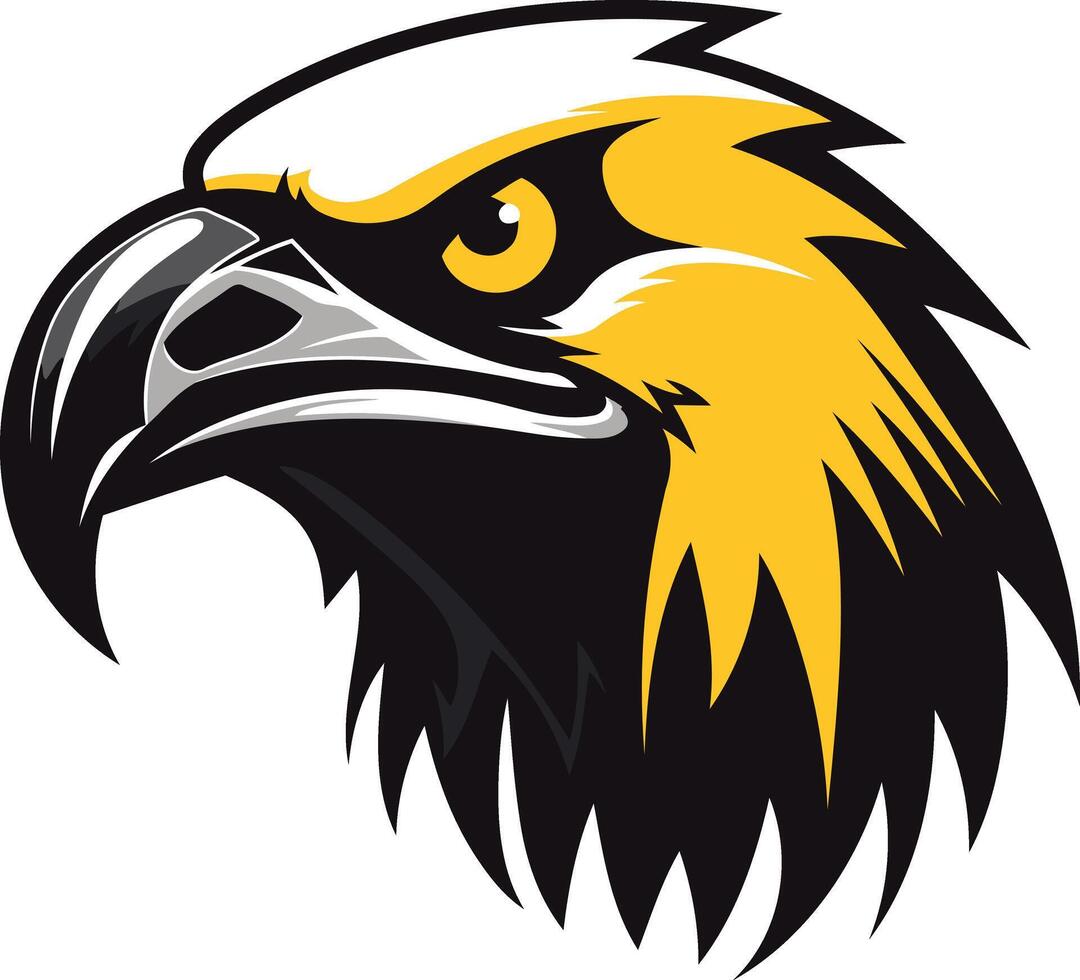 Eagle Head Mascot Illustration vector