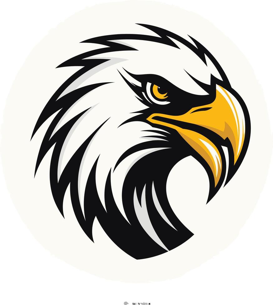 Eagle Head Mascot Design vector