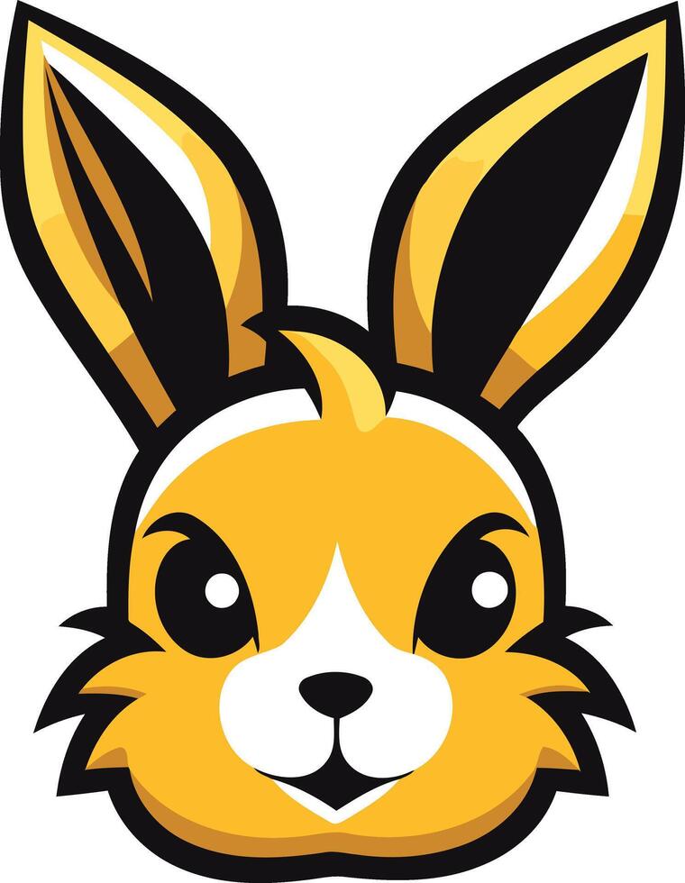 Cute Cartoon Bunny Mascot vector