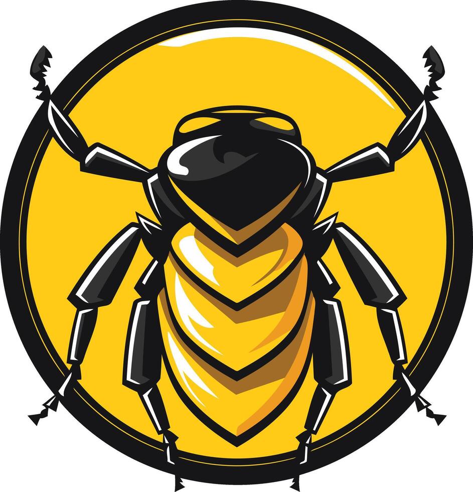 Bee Mascot Illustration vector