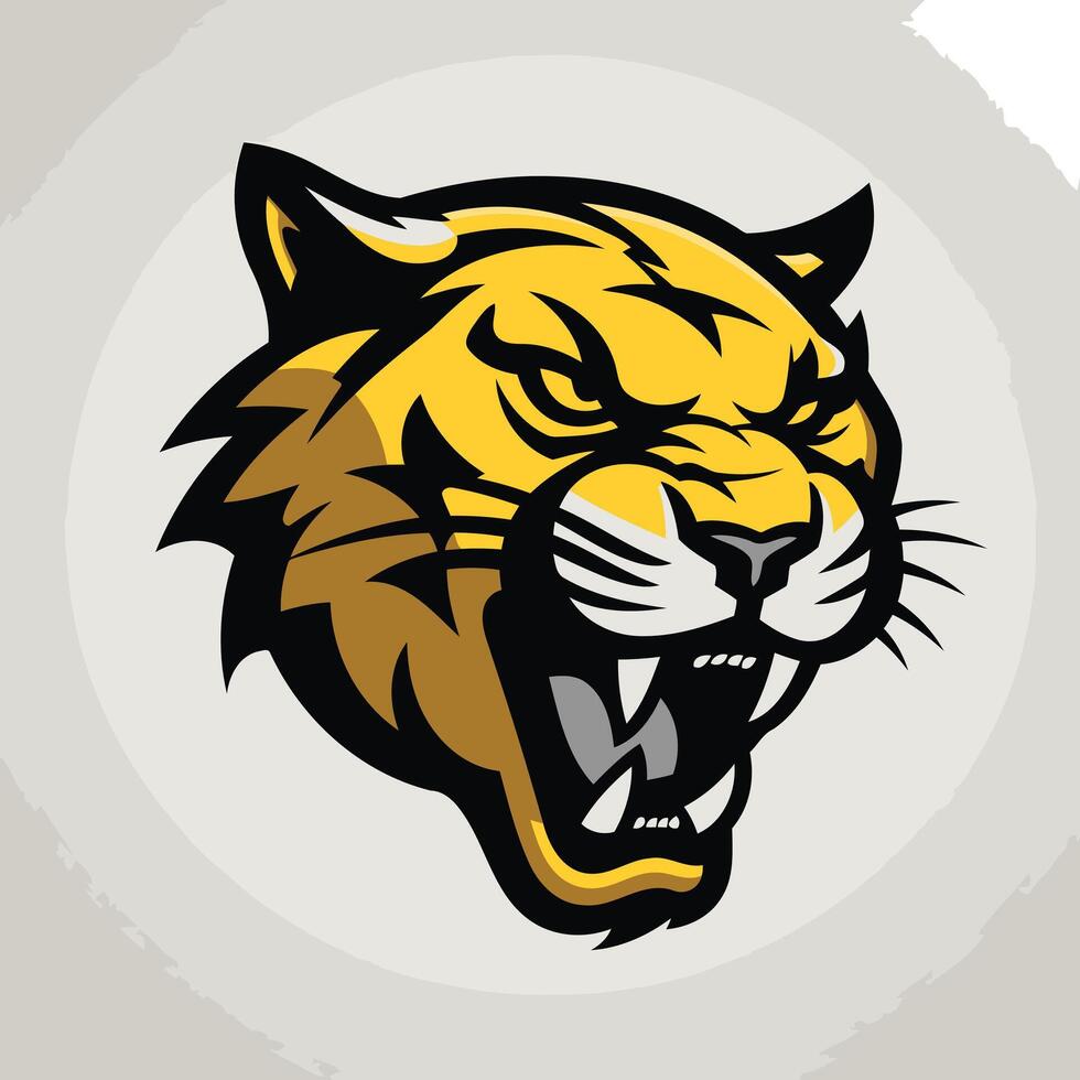 Wildcat Mascot Illustration vector