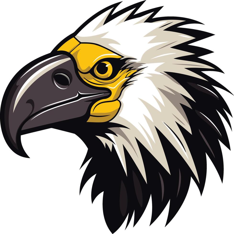 Eagle Head element Illustration vector
