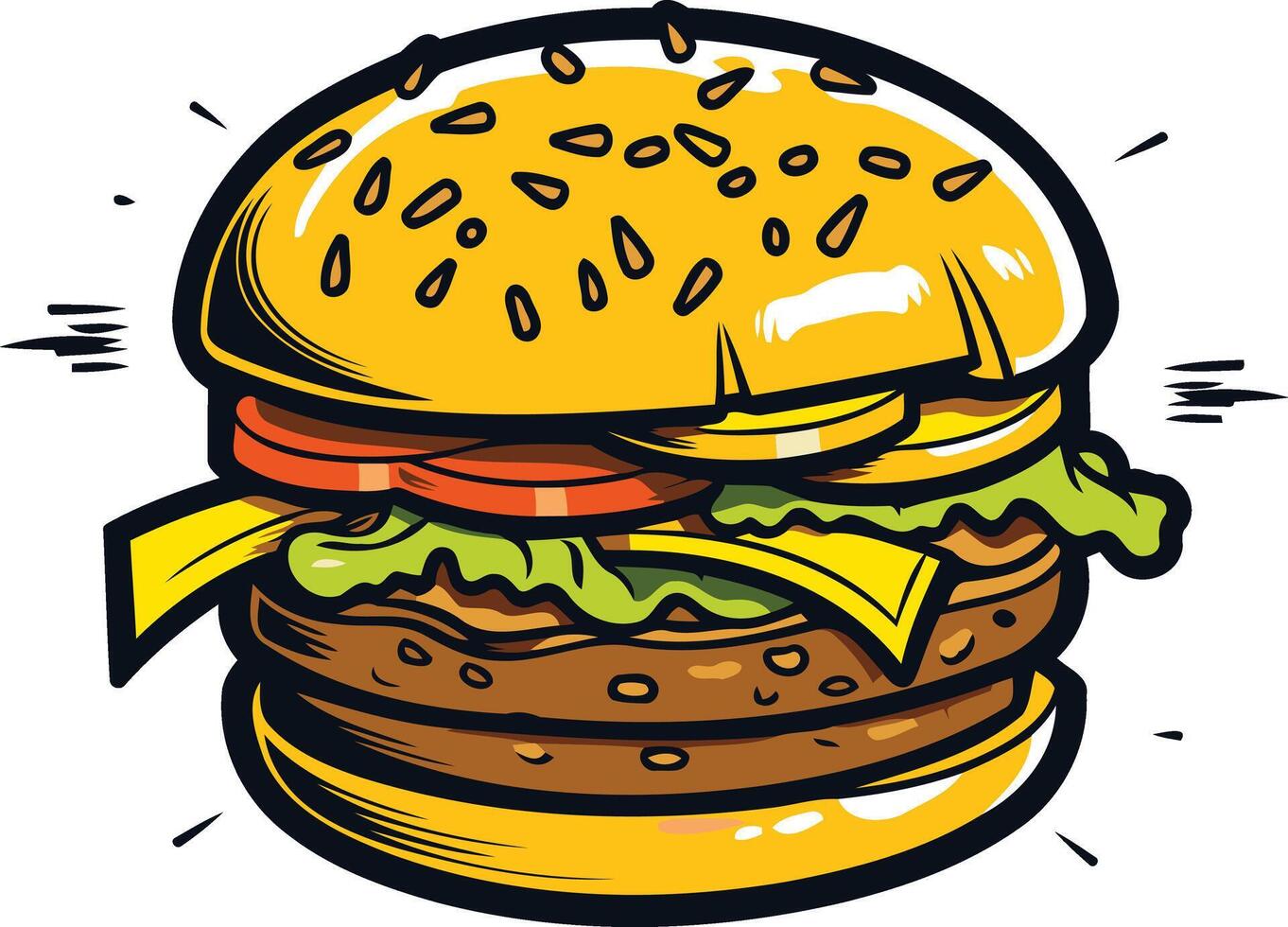 Delicious Cheeseburger Illustration 49266639 Vector Art At Vecteezy Delicious Cheeseburger Illustration 49266639 Vector Art At Vecteezy