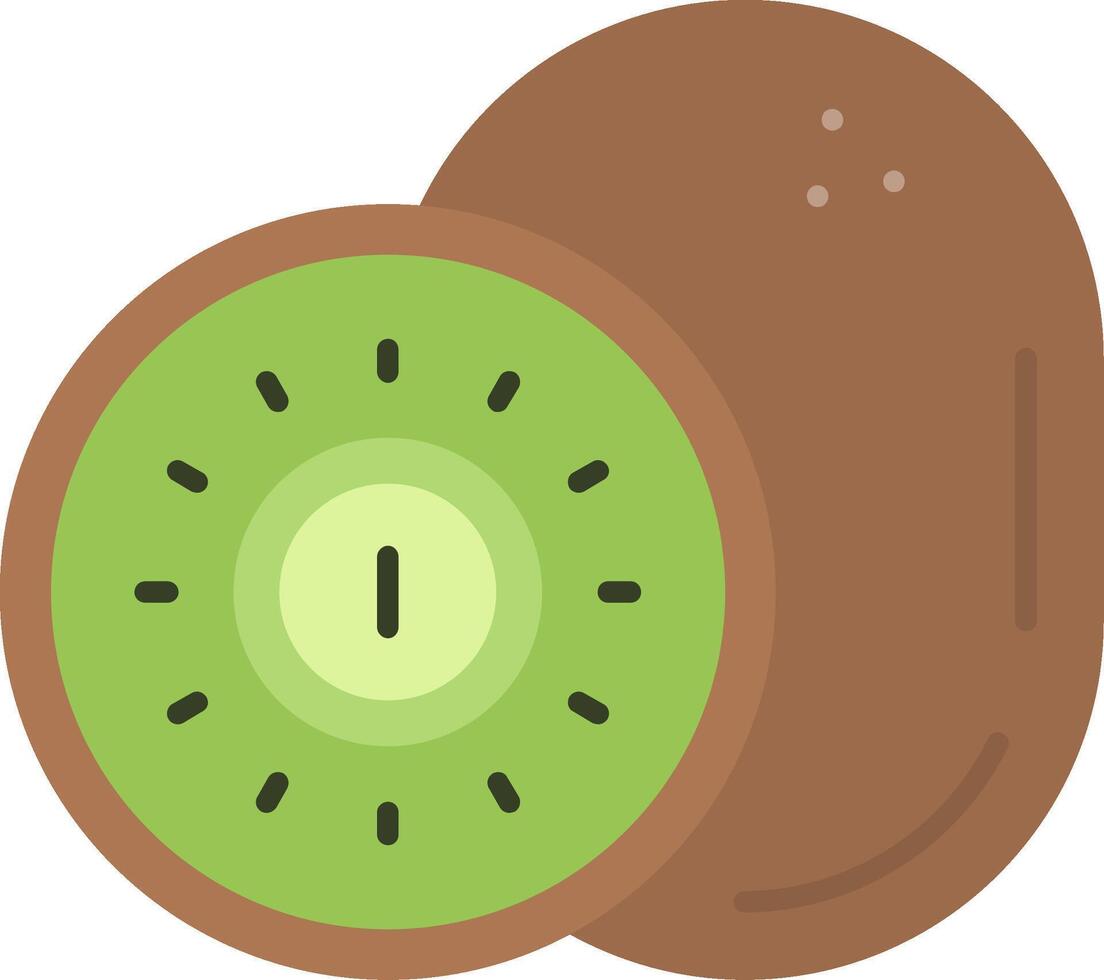 Kiwi Flat Icon vector