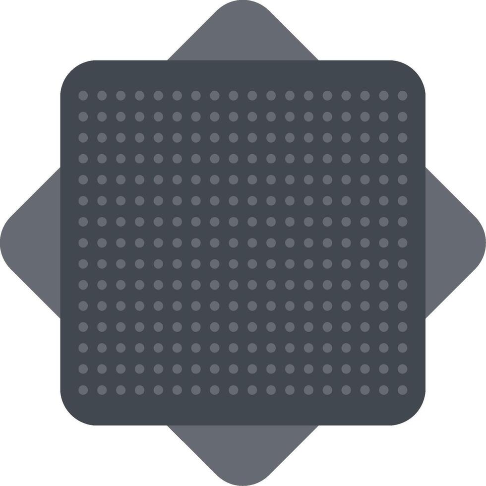 Sandpaper Flat Icon vector
