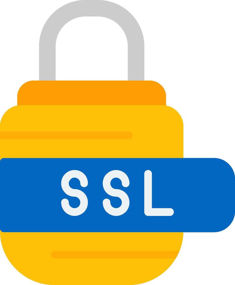 Ssl Flat Icon vector