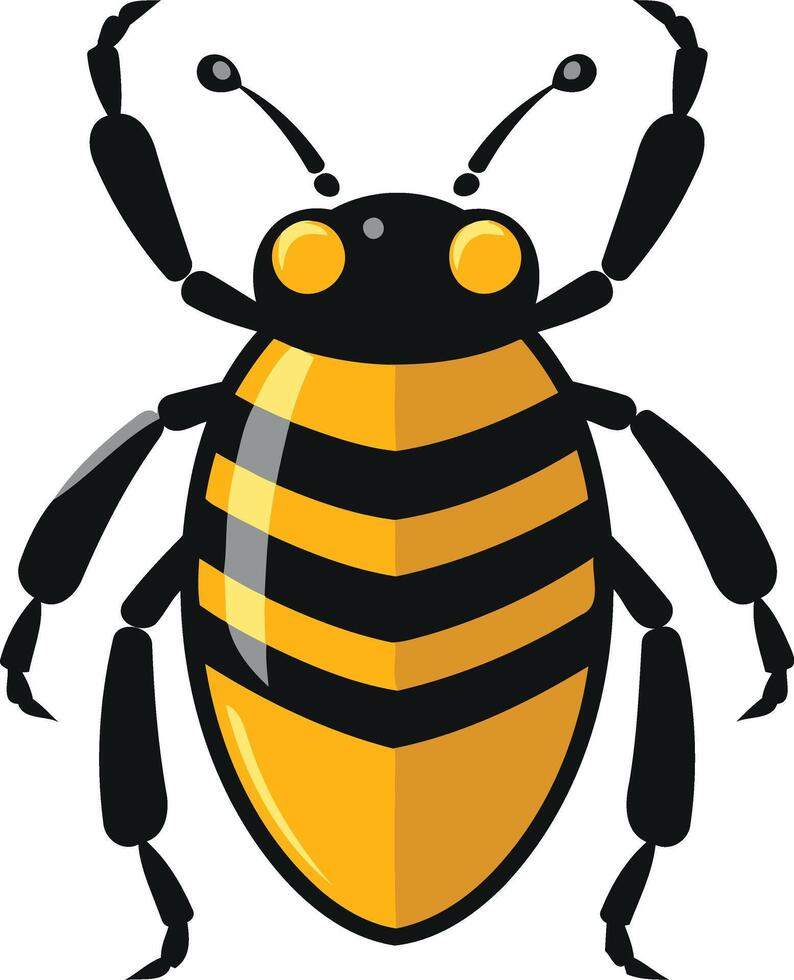Cartoon Bee Illustration vector