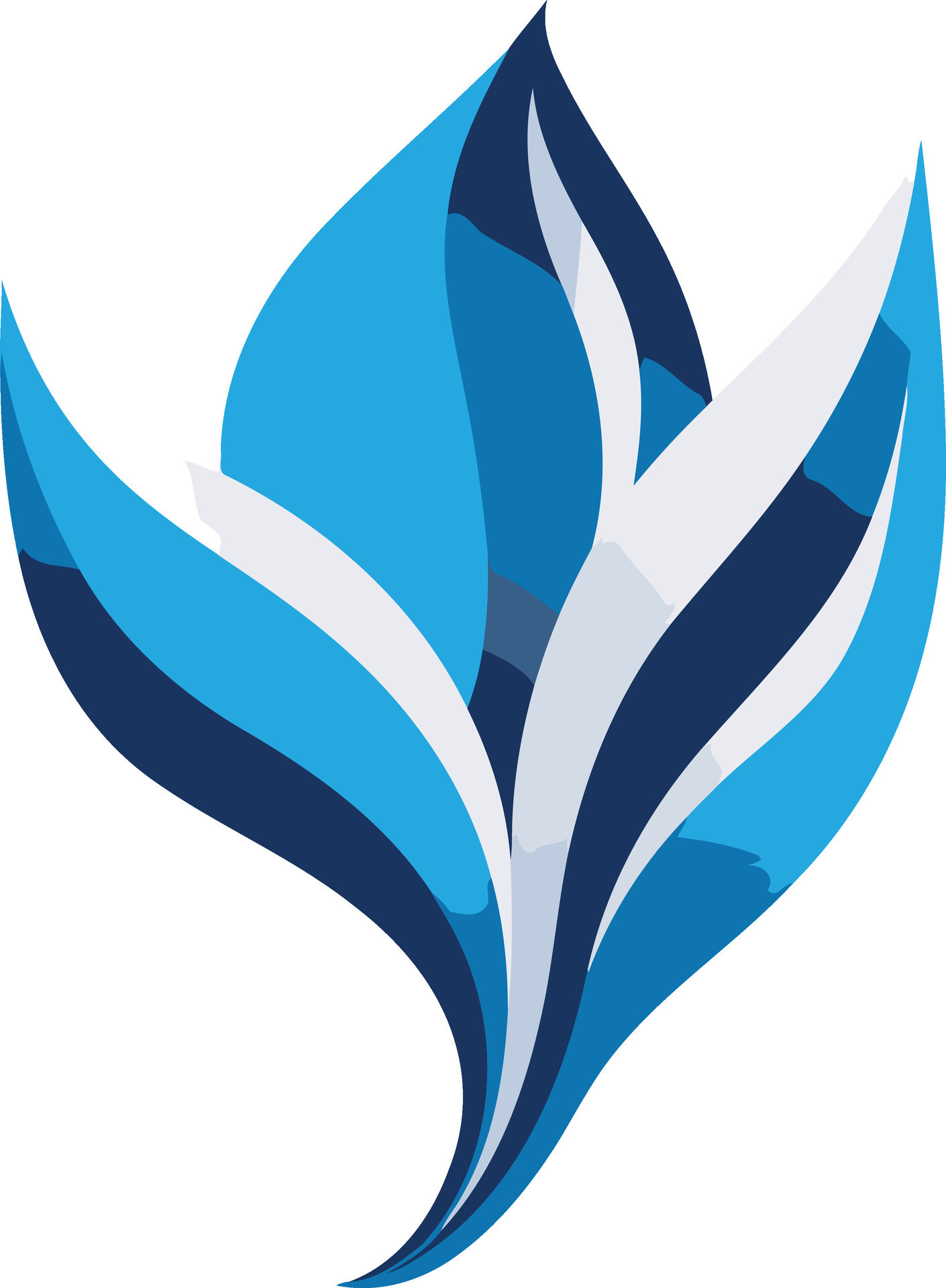 Abstract Blue Flower Design 49269606 Vector Art at Vecteezy