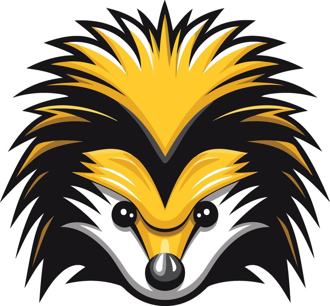 Cartoon Hedgehog Illustration vector